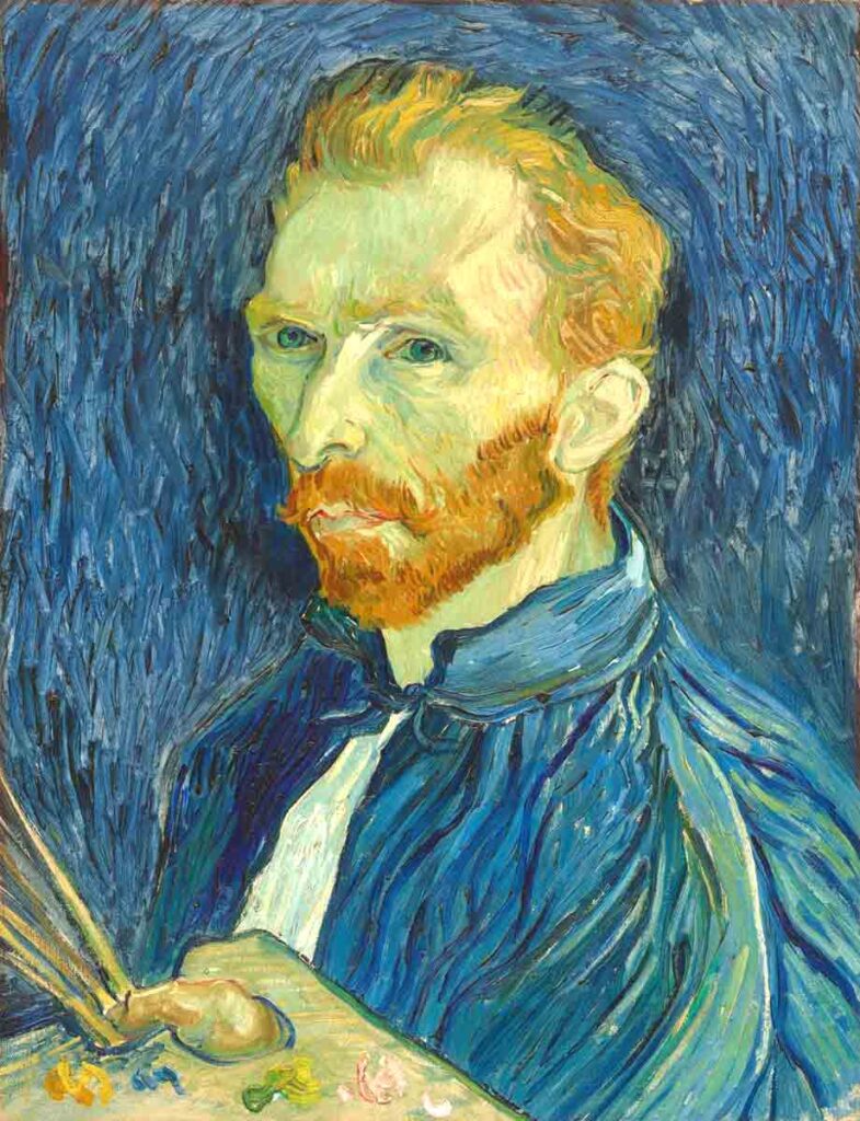 foto autoretrato de Van gogh del la National Gallery