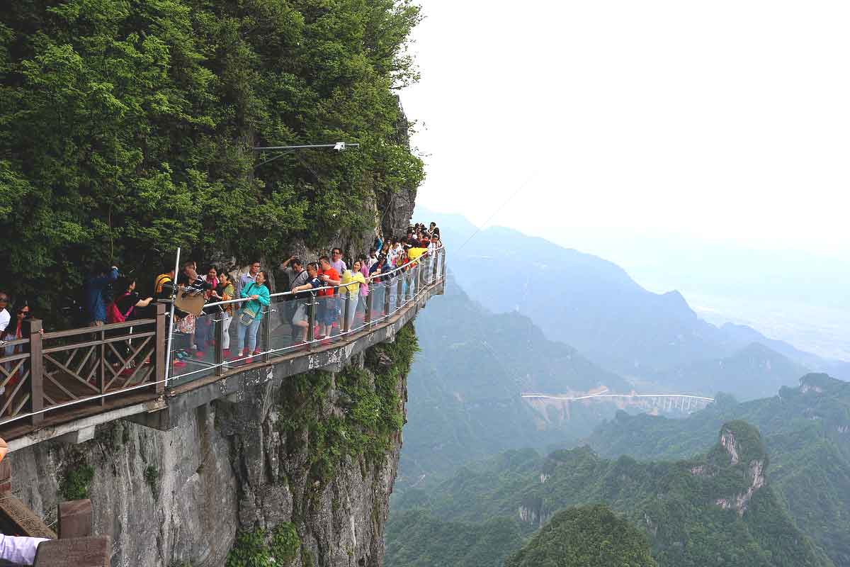 Parque nacional zhangjiajie de china