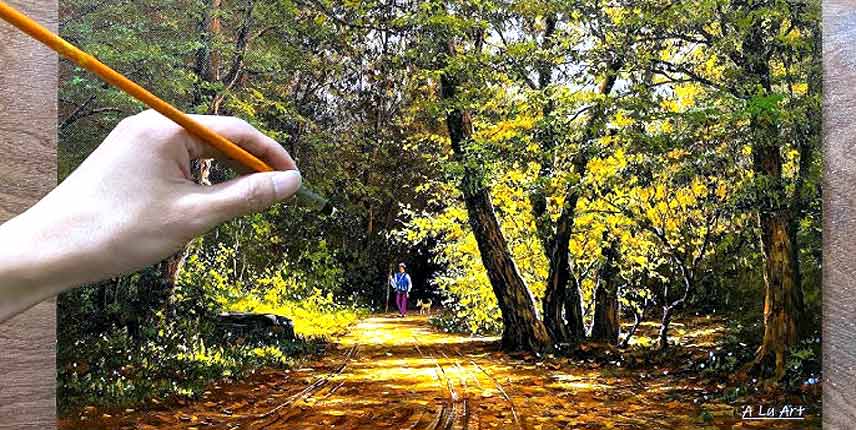 Óleo para pintar cuadros por encargo