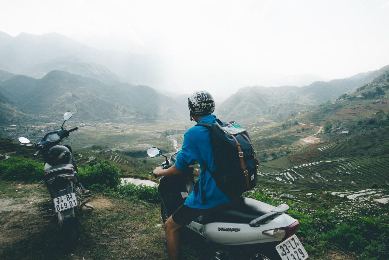 Viajar en moto por Vietnam es un medio económico