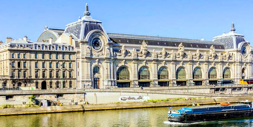 Museo de Orsay en París. El principal museo impresionista del mundo.